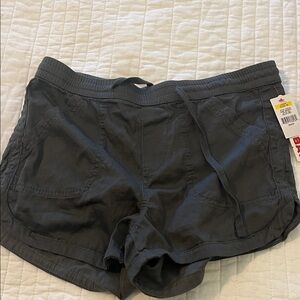 UNIONBAY Women's Charcoal Athletic Shorts